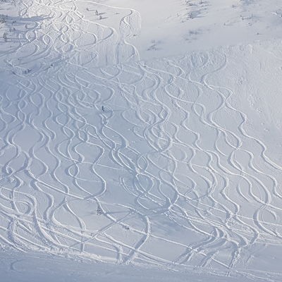 Spuren im Schnee