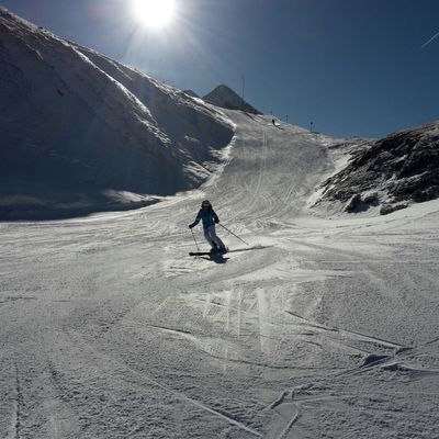 Traumhaft leere Pisten